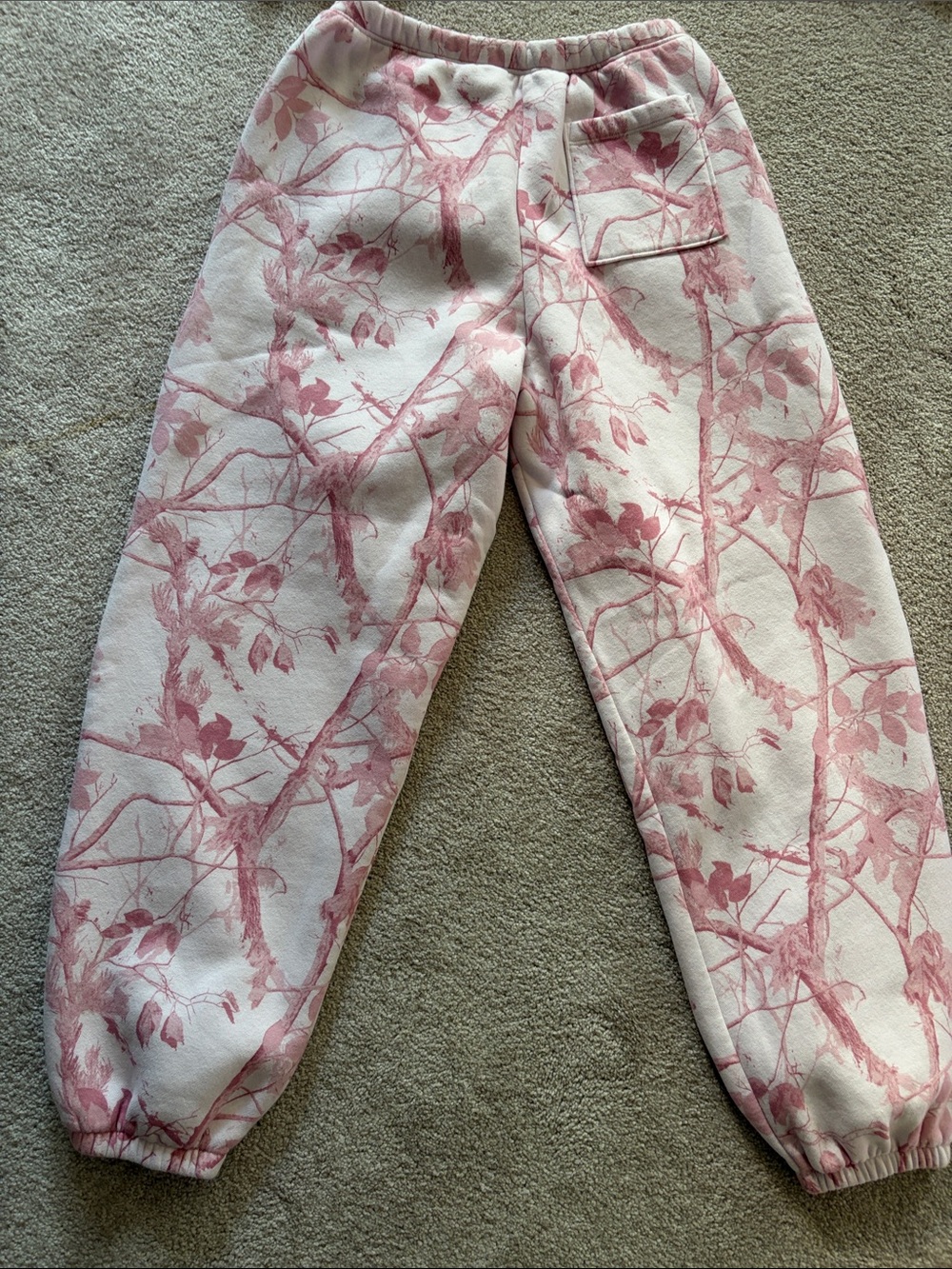Abercrombie and Fitch Pink Floral Hoodie size M & Sweatpants size S - Picture 8 of 10